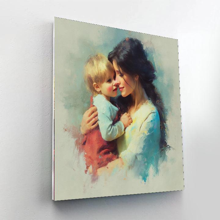 Strength In Every Hug Number Painting