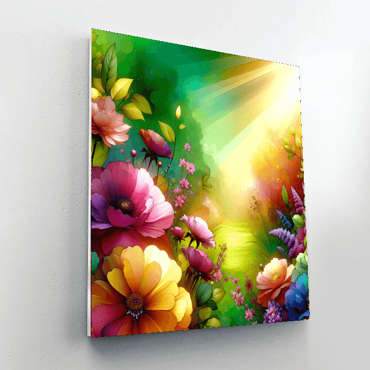 Enchanting Spring Bloom Paint By Color