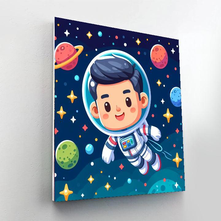 Explorers Of The Galaxy Numbered Painting Kits