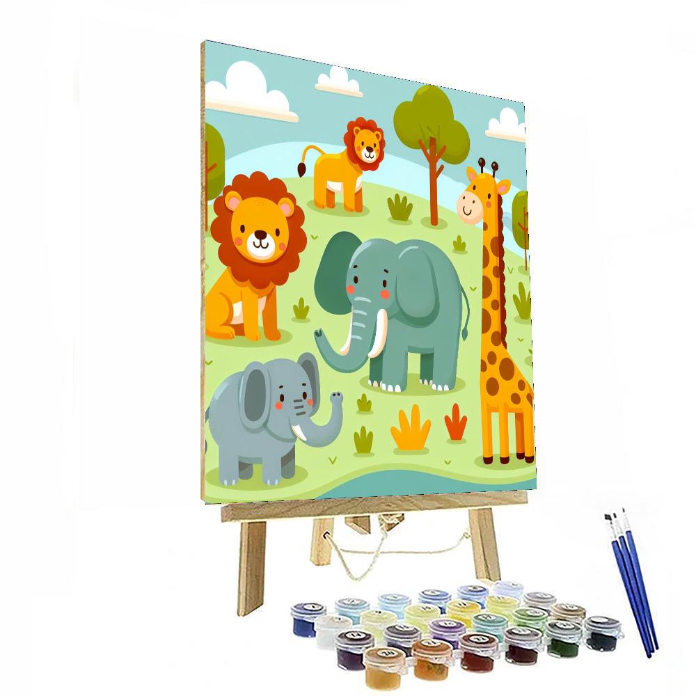 Zoo Day Adventure Paint By Color