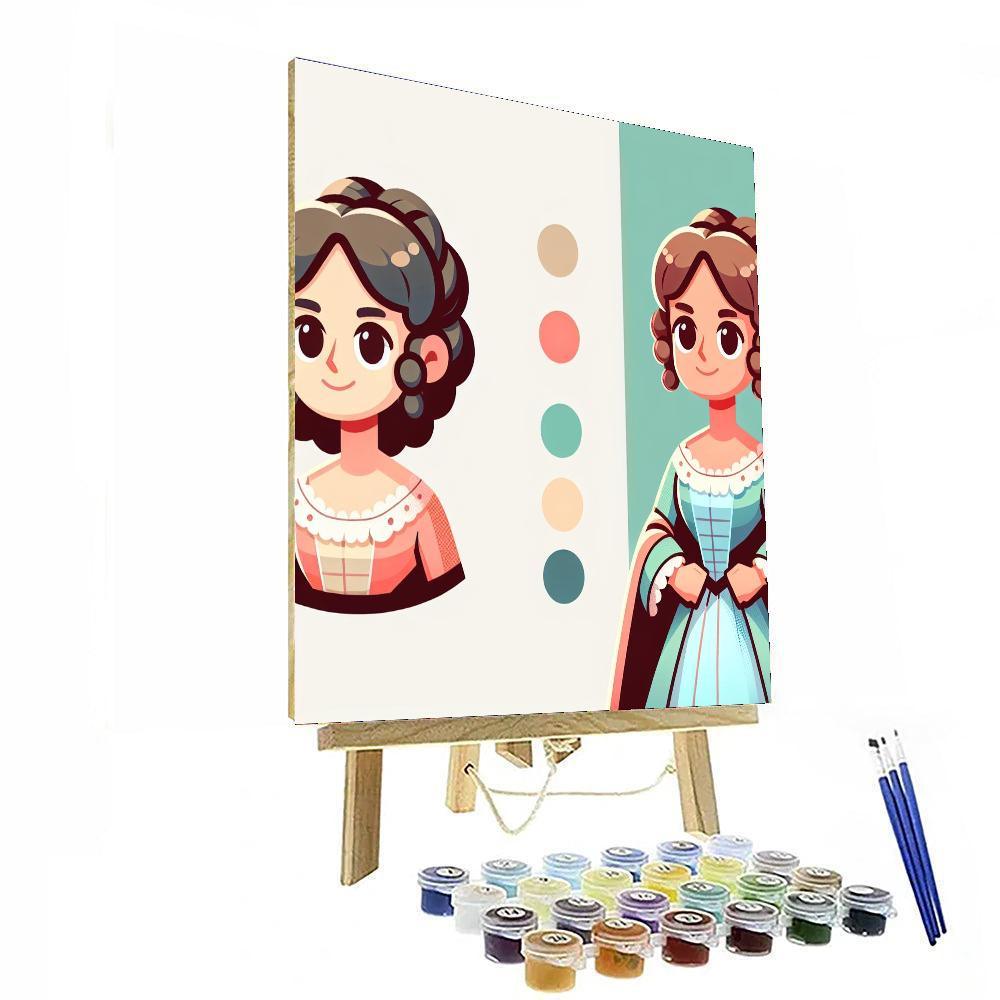 Historical Heroine Paint By Color