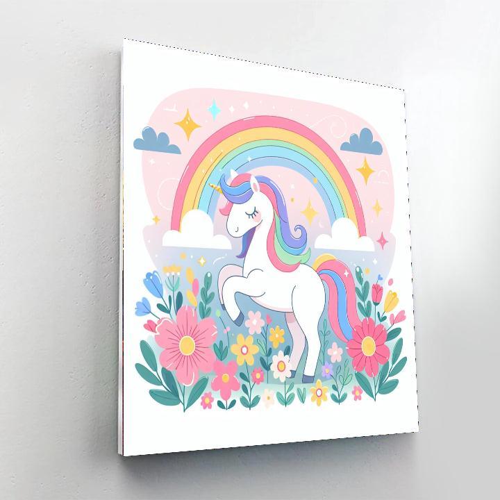 Fantasy Unicorns Numbered Painting Kits