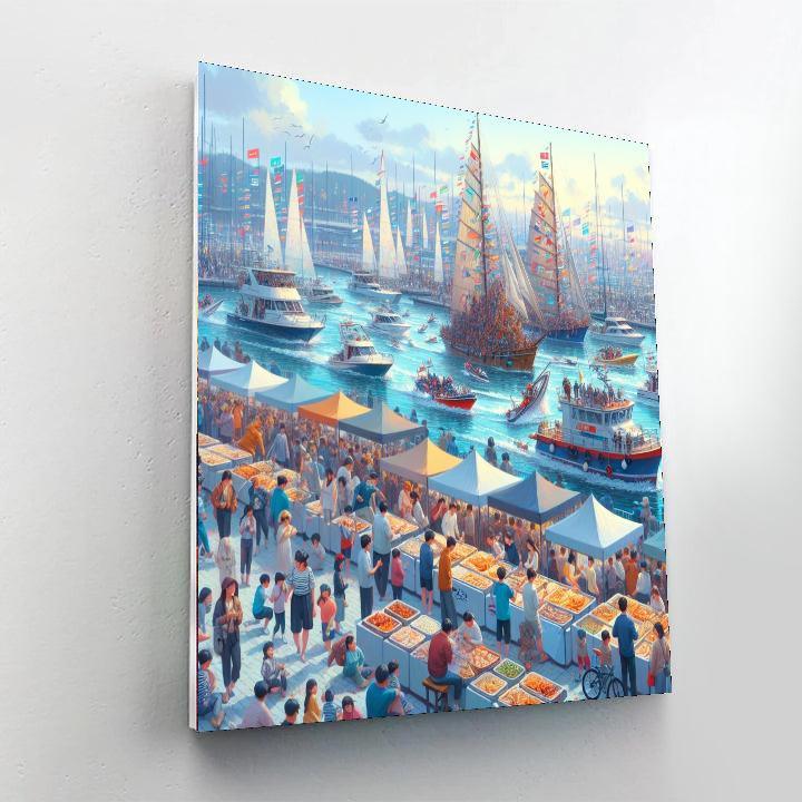 Harbour Festival - Australia Painting By Numbers Kit