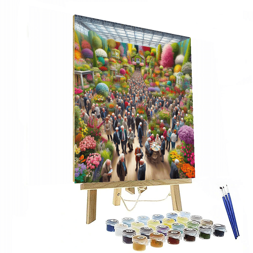 Harrogate Flower Show - United Kingdom Paint By Numbers Art