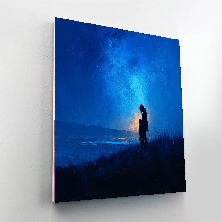 Silent Starlight Number Painting