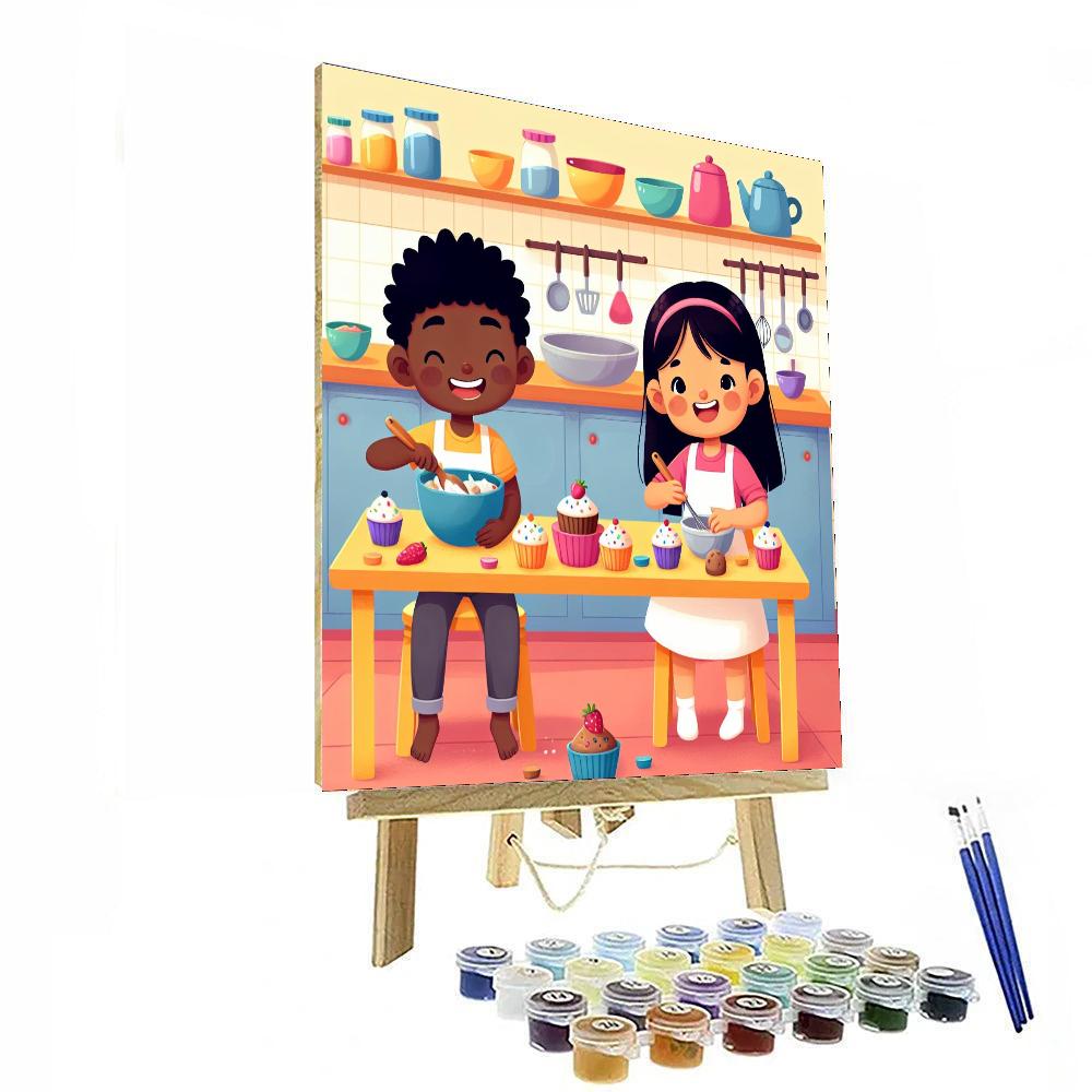 Little Chef’s Bakery Paint By Number