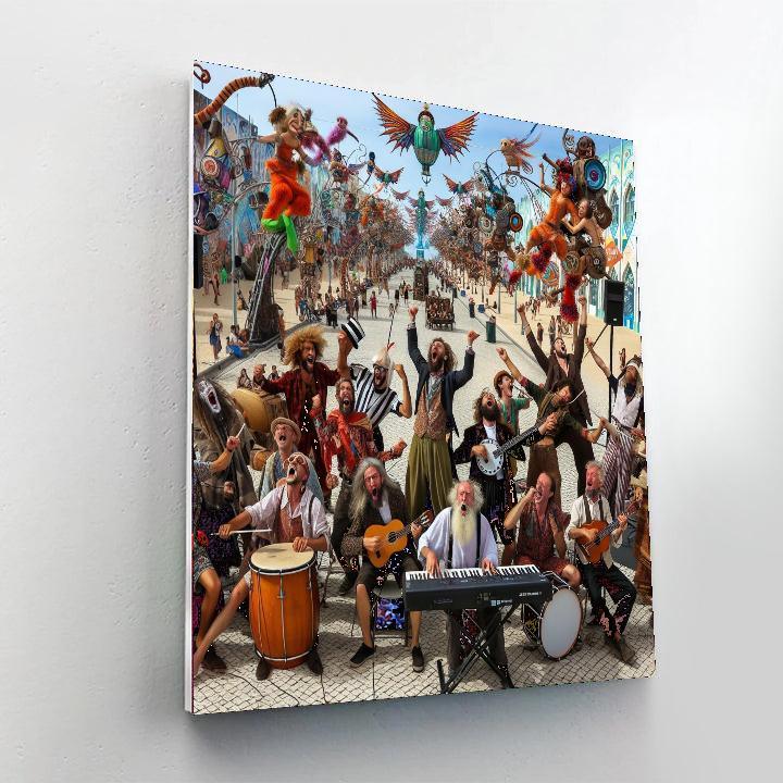 International Festival Of Street Arts - Portugal Paint By Numbers Kits