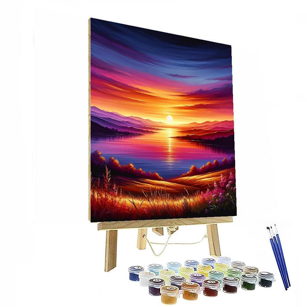 Sublime Sunset Horizon Paint By Number