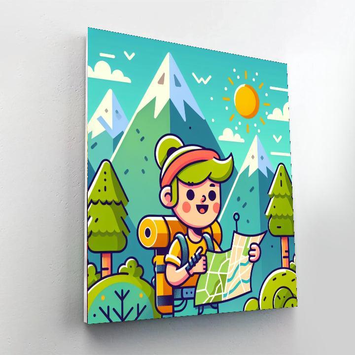 Brave Adventurer Paint By Numbers Kits