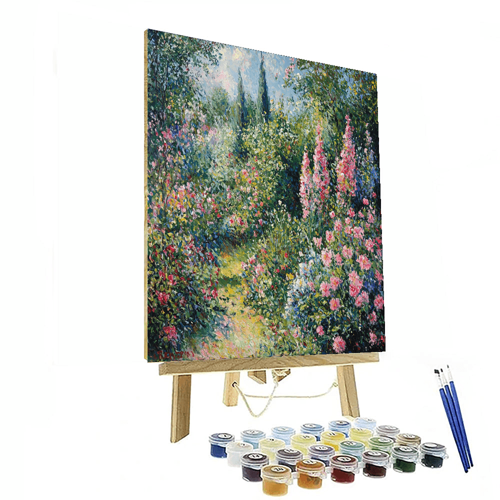 Pierre-Auguste Renoir Inspired Hidden Garden Secrets  Paint By Number