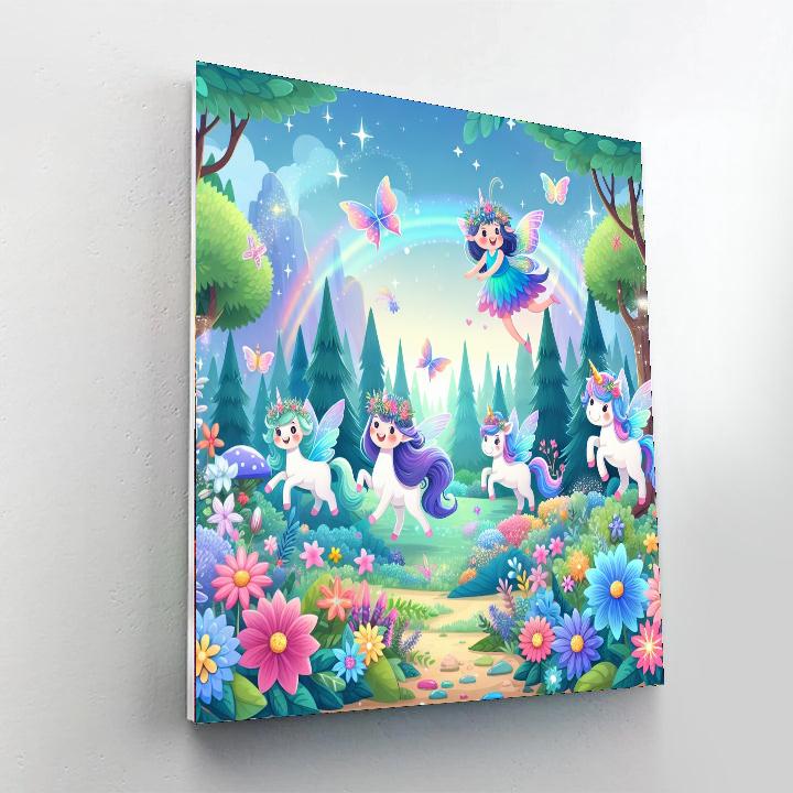 My Magical Forest Paint By Numbers Kits