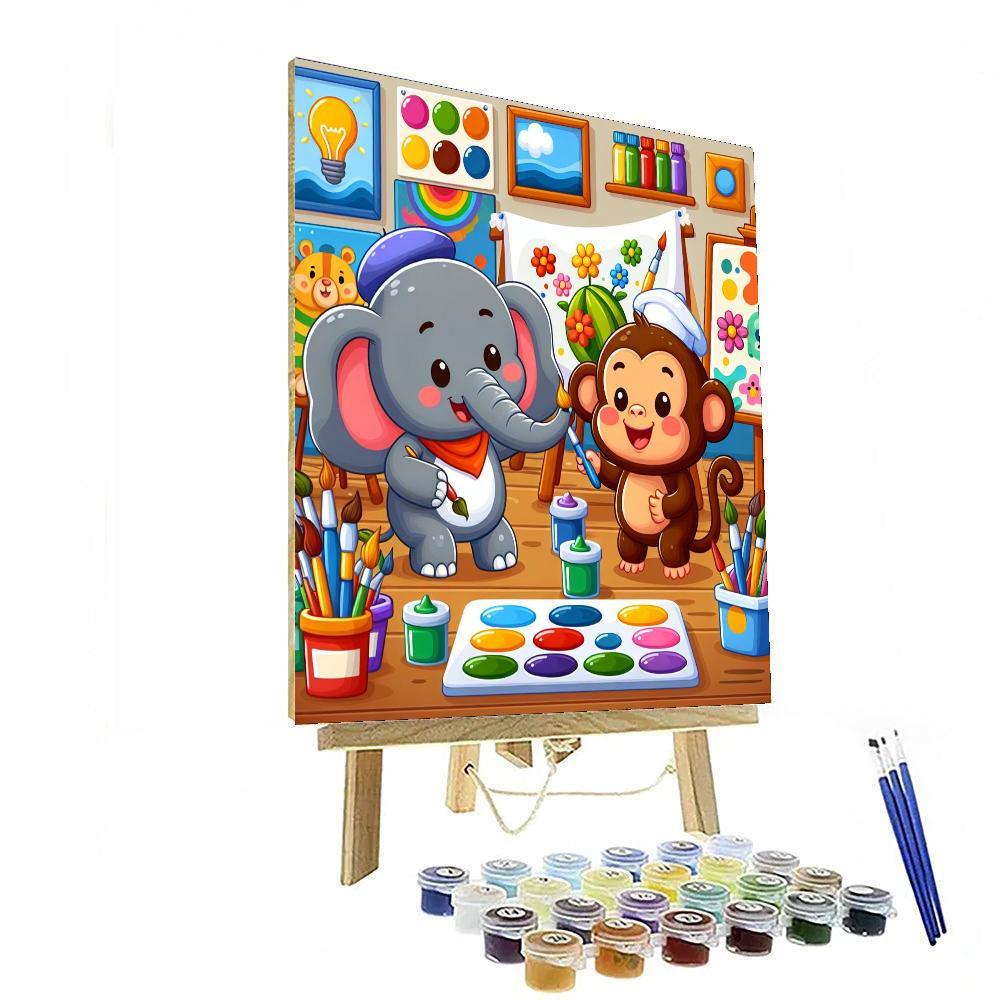 Artful Animals Painting By Numbers Kit