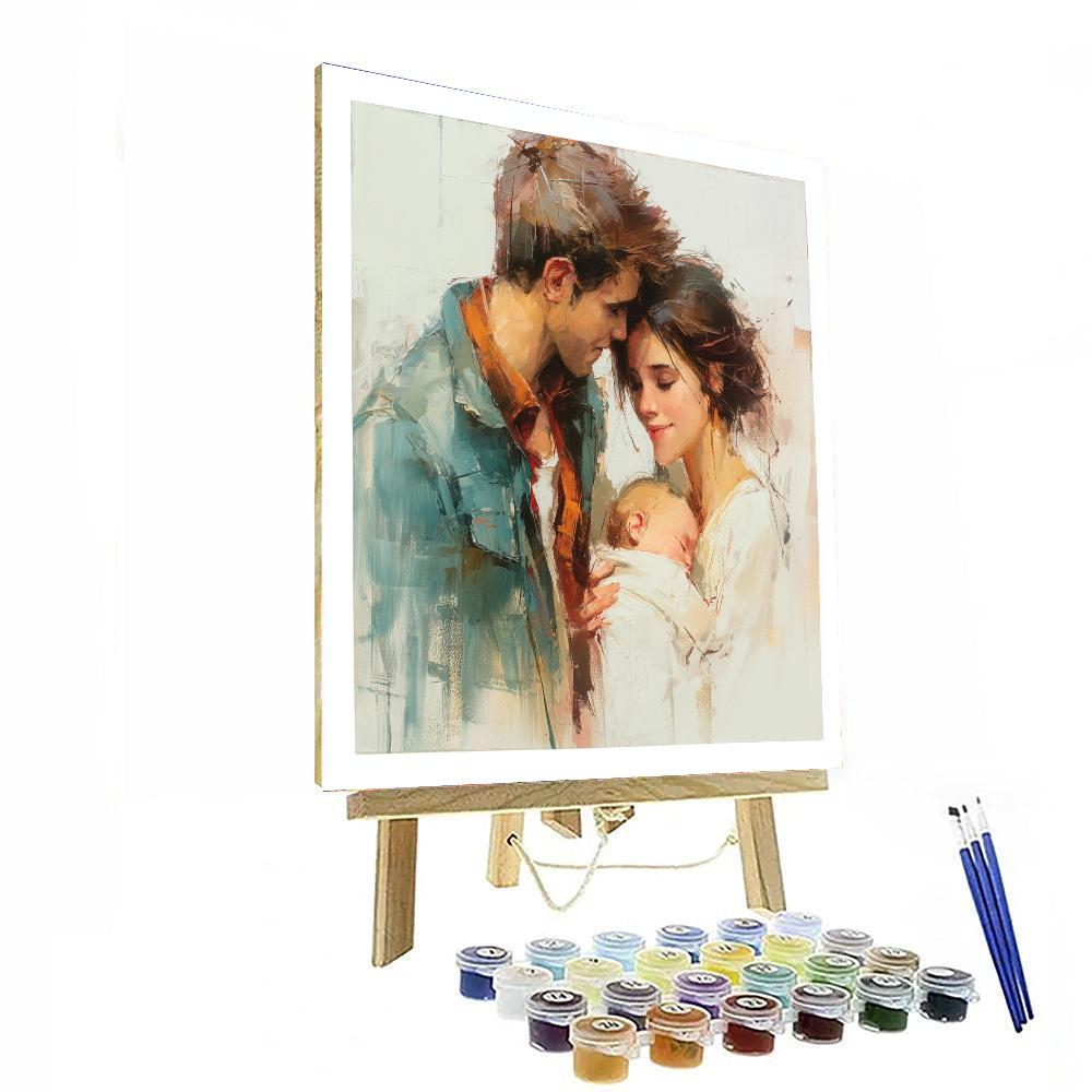 The Gift Of Motherhood DIY Paint By Numbers