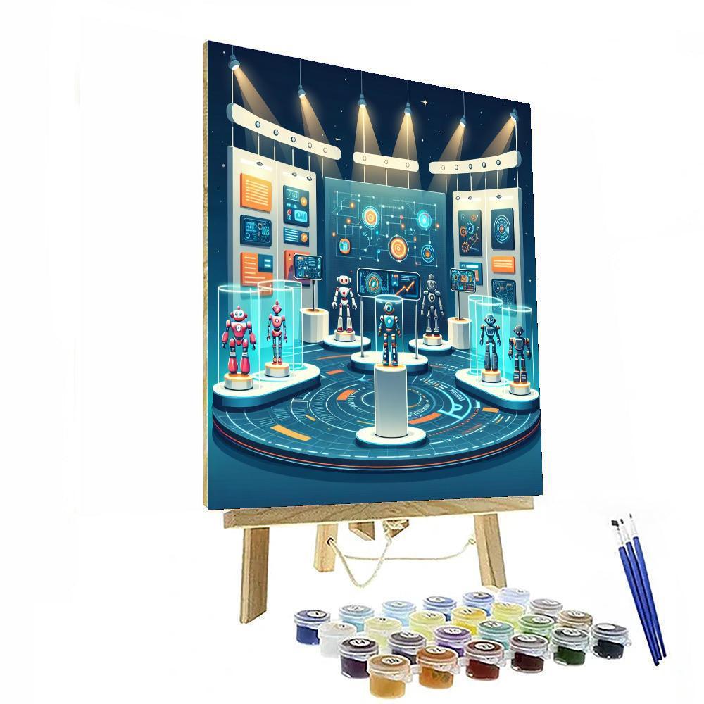 Robot World Expo Painting Number Kit