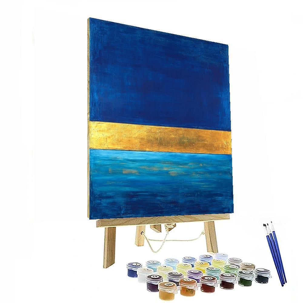 Mark Rothko Inspired Harmony Of The Cosmos  Numbered Painting Kits