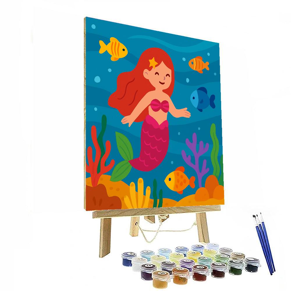 Vibrant Undersea Kingdom Paint By Numbers Kits