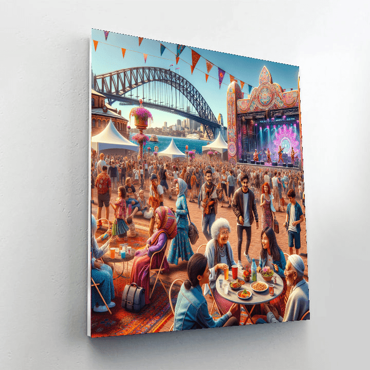 Sydney Festival Paint By Numbers Kits