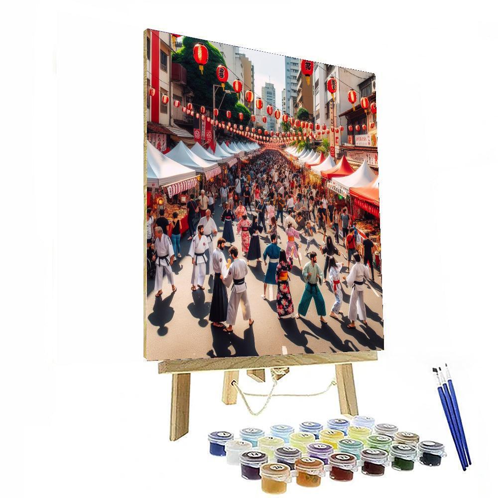 Matsuri Festival - Brazil Paint By Number