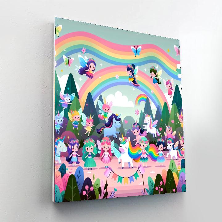Fairytale Forest Parade Paint By Number
