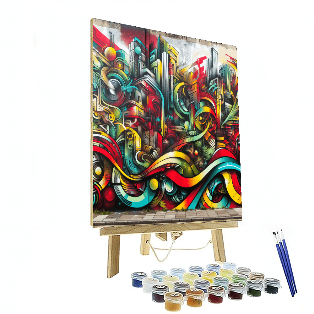 Urban Street Mural - DIY Painting By Numbers Kit – Artistry Rack