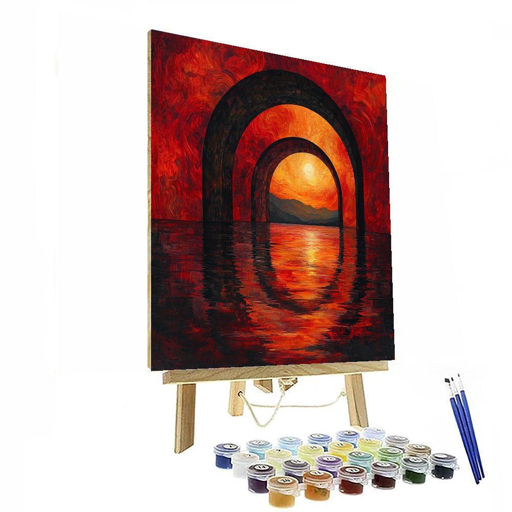 Caravaggio Inspired Shadows Of Reflection  Paint By Numbers Kits