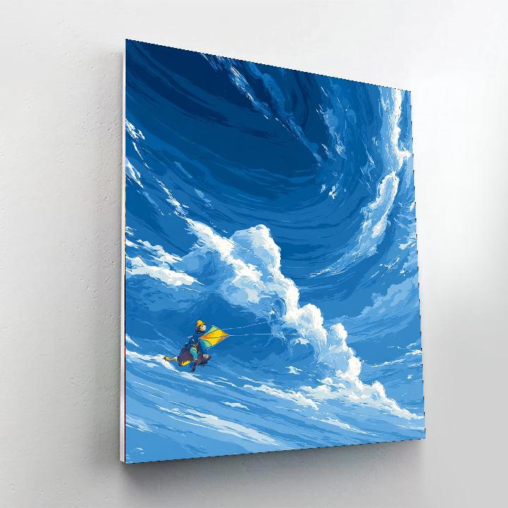 Unfurling Joy Numbered Painting Kits