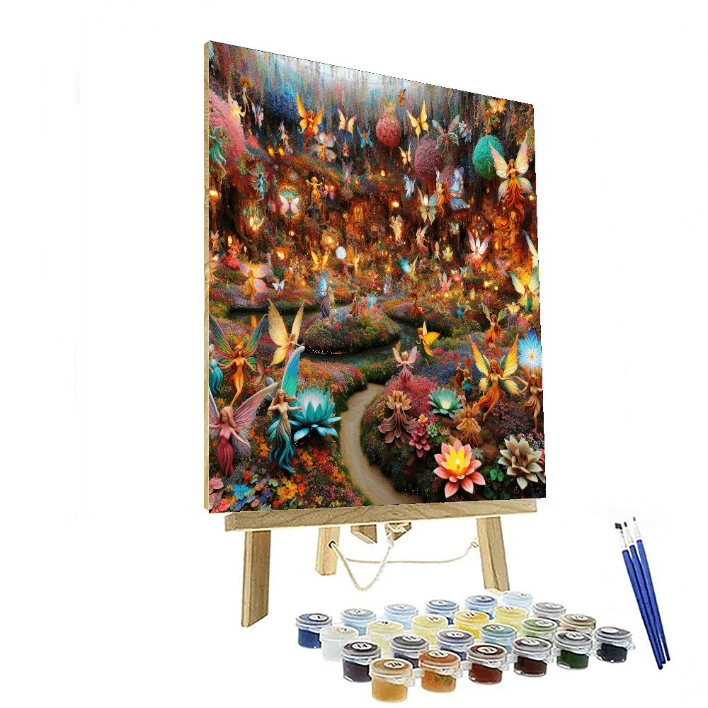 Adventures In Fairy Land Paint By Numbers Art