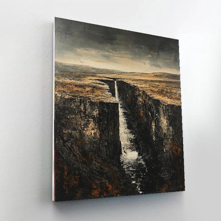 Anselm Kiefer Inspired Kiefer's Raw Nature  DIY Paint By Numbers