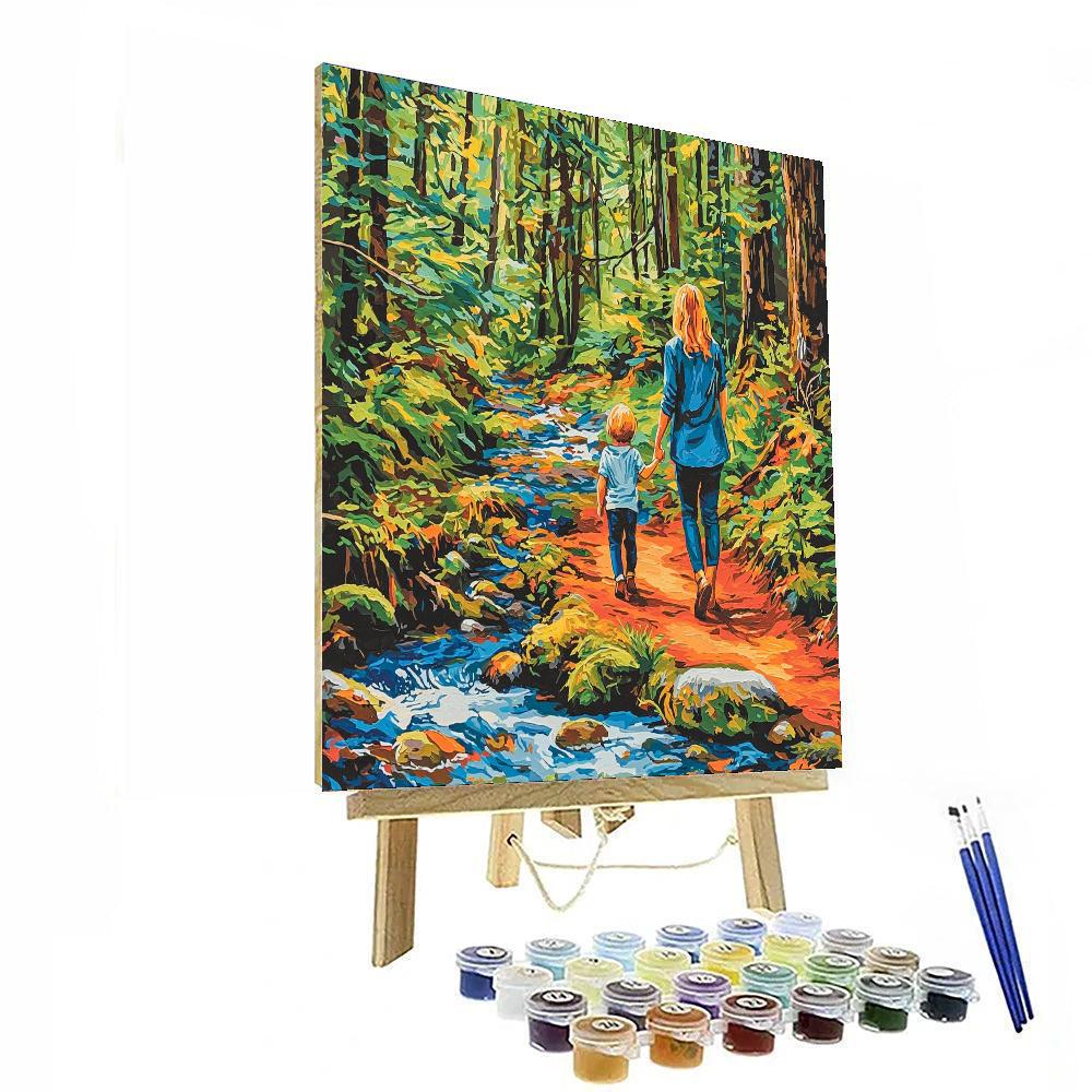 Nature’s Nurturing Embrace Paint By Numbers Kits