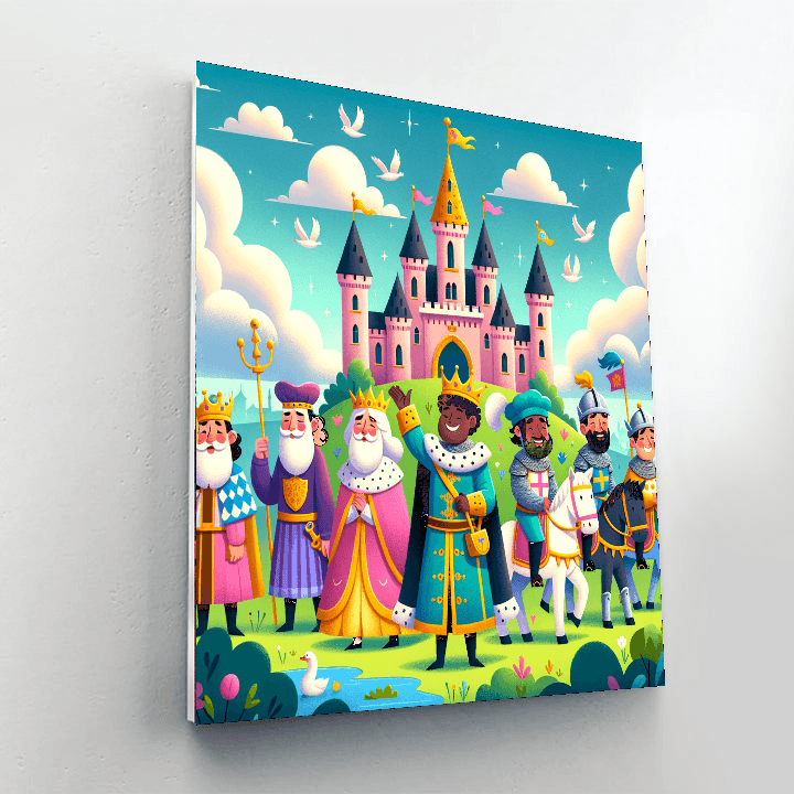 Royal Kingdom Adventures DIY Paint By Numbers