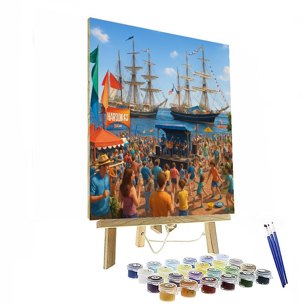 Harborfest - Norfolk, Virginia, Usa Paint By Numbers Art
