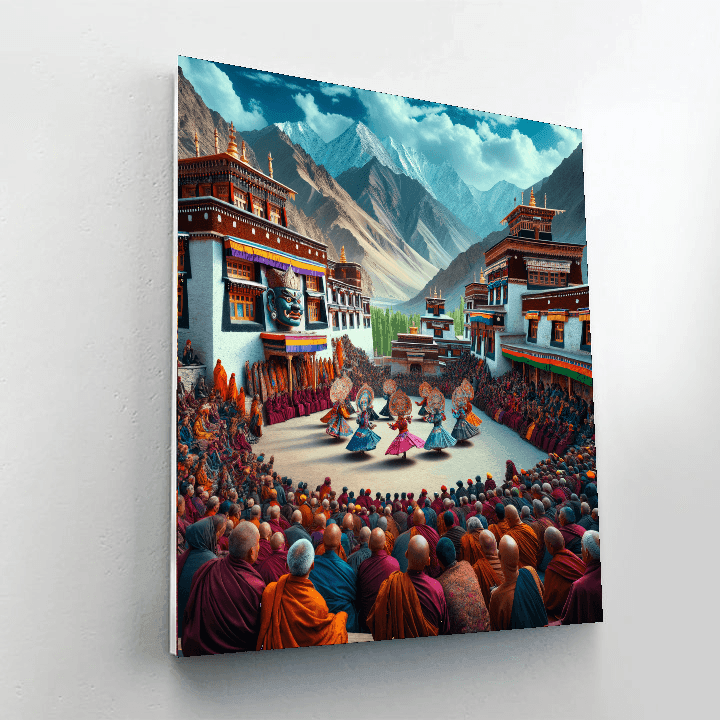 Hemis Festival - India Paint By Number