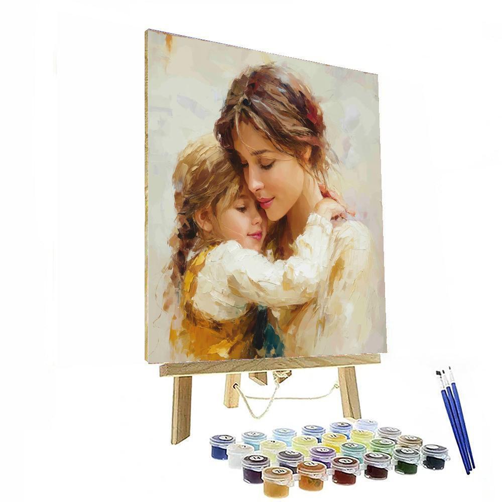 Mom's Warm Embrace Paint By Numbers Kits