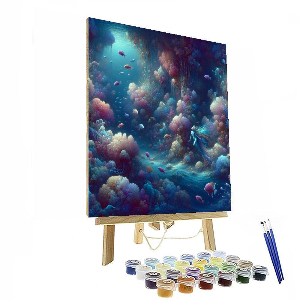 Underwater Mystical Paradise Paint By Number