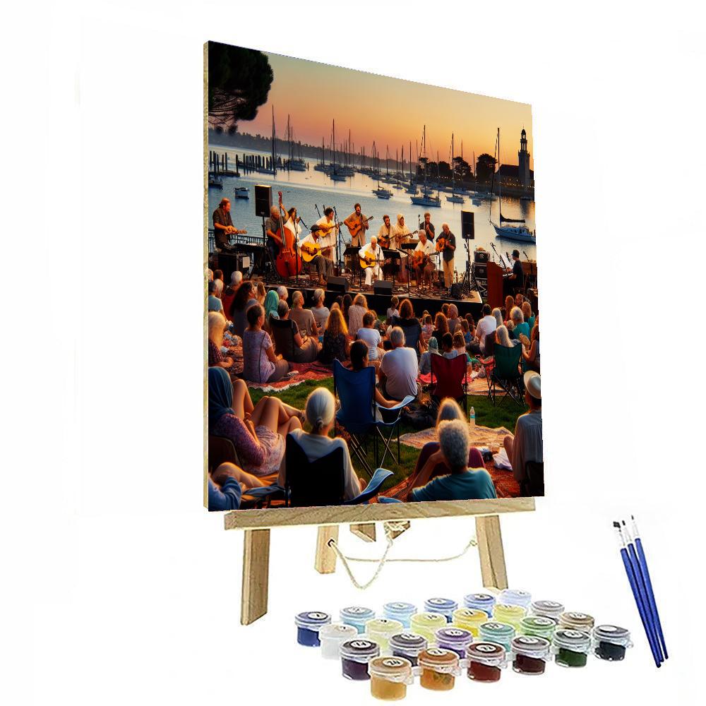 Newport Folk Festival - Usa Paint By Numbers Art