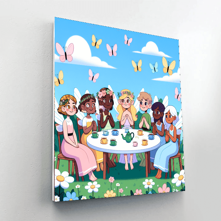 Fairyland Tea Time Paint By Color