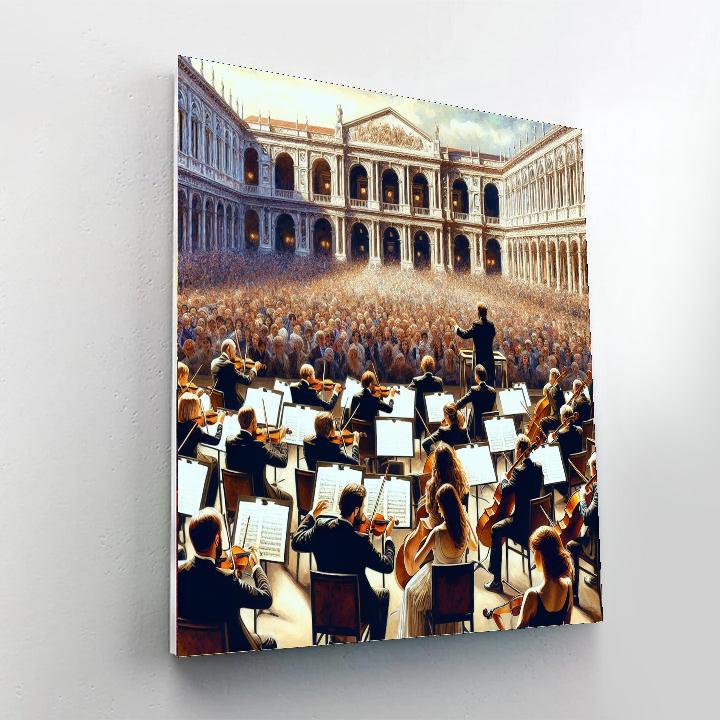 Enescu Festival - Bucharest Numbered Painting Kits