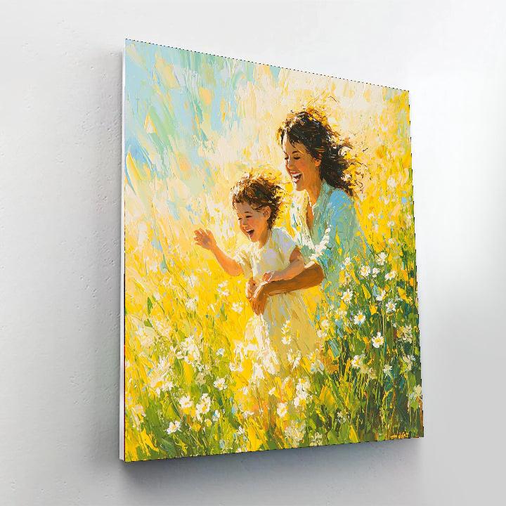 Radiance Of A Mother's Heart Paint By Number