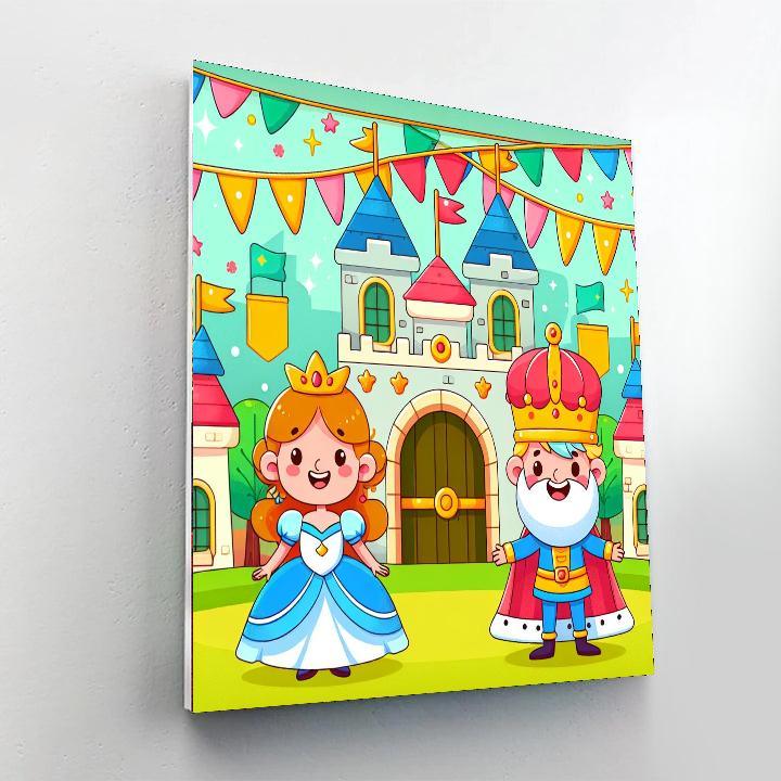 Royal Kingdom Festivity DIY Paint By Numbers