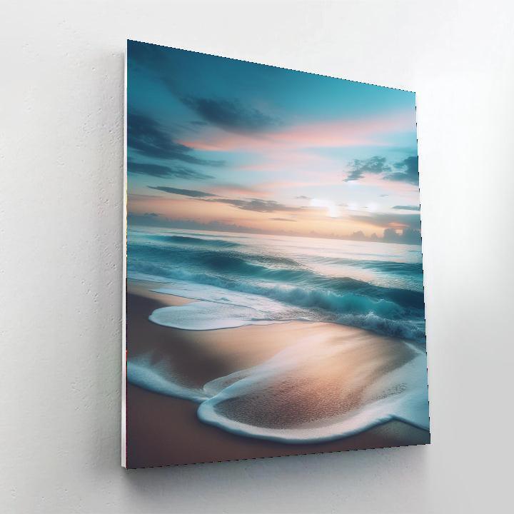 Calming Seaside Escape Numbered Painting Kits