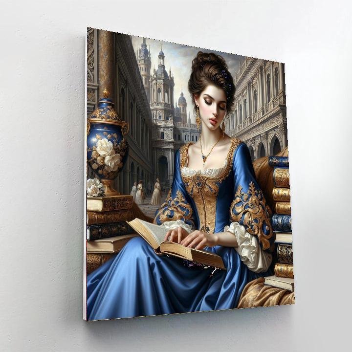 Belle's Bookish Haven Painting Number Kit