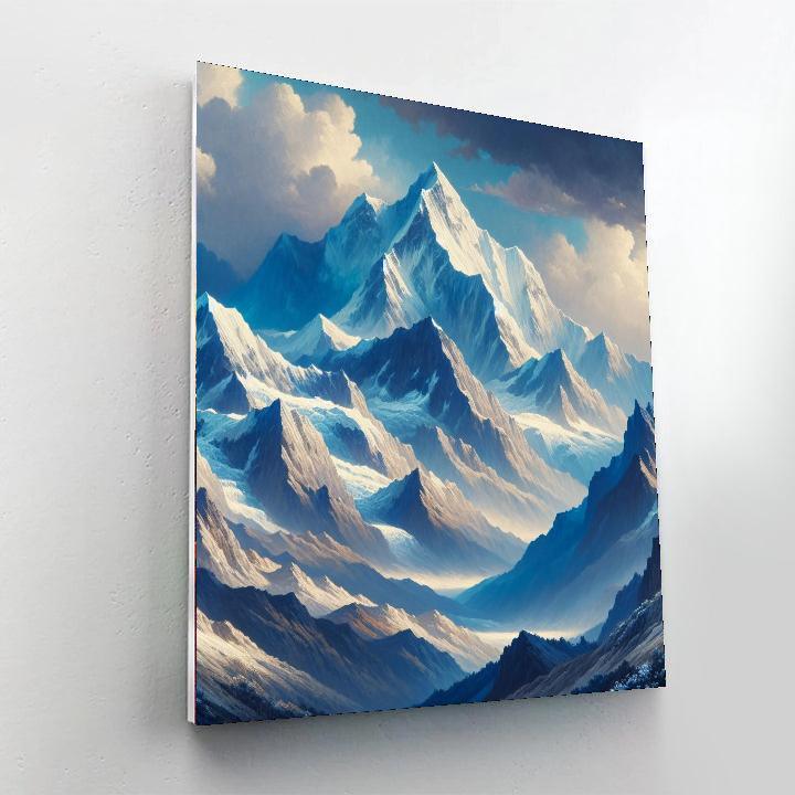 Himalayan Heights Majesty DIY Paint By Numbers