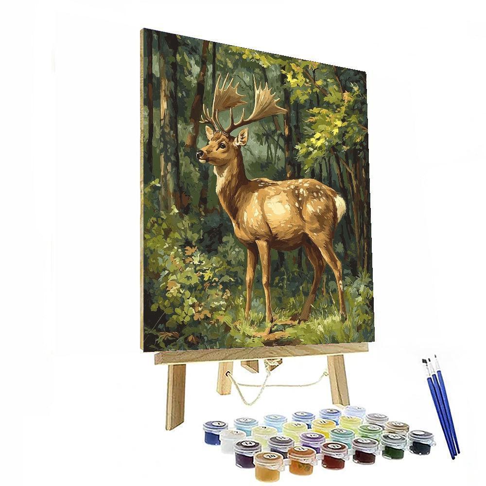 Sir Edwin Landseer Inspired Echoes Of The Wild  Painting By Numbers Kit