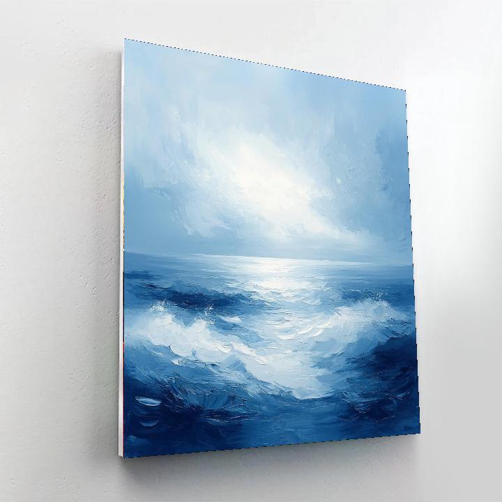 Frida Kahlo Inspired Waves Of Introspection  Paint By Numbers Art