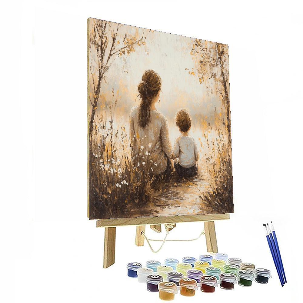 Mommy's Comforting Touch Paint By Numbers Kits