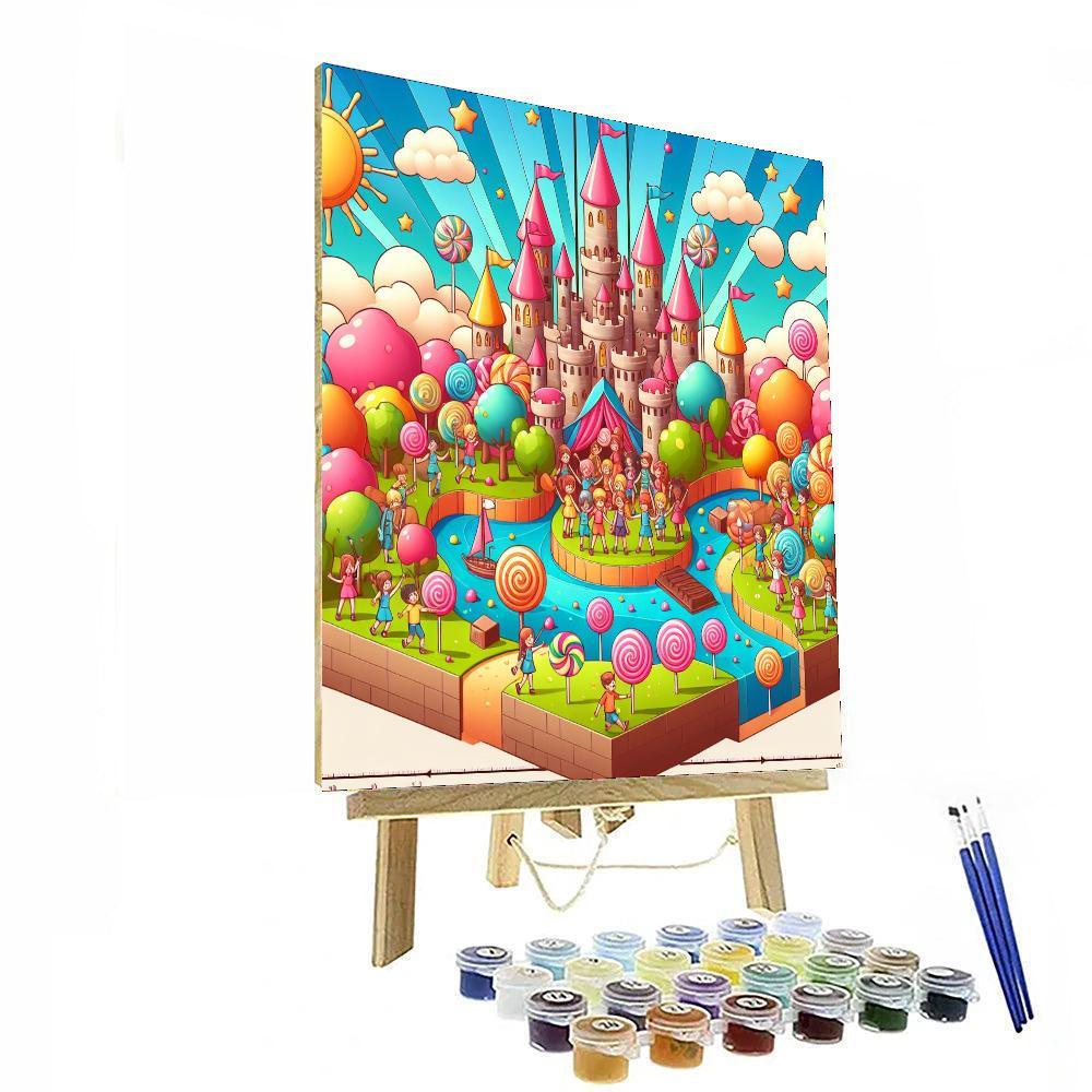 Exploring Candy Castle Paint By Color