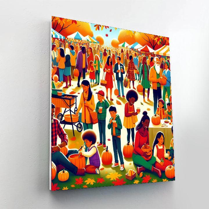 Festifall - United States Painting By Numbers Kit