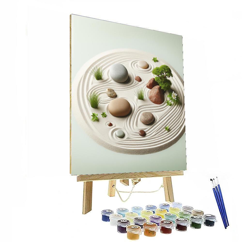 Relaxing Zen Garden Paint By Number