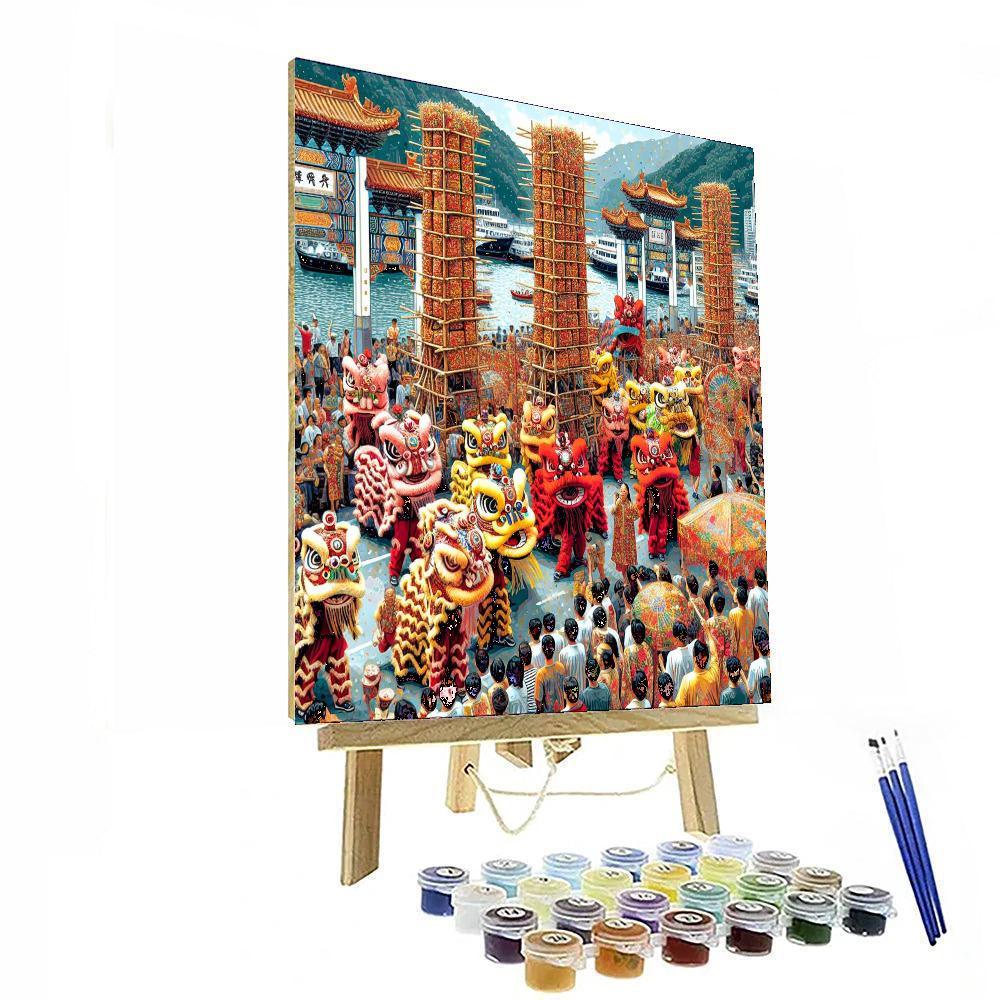 Cheung Chau Bun Festival Paint By Numbers Kits