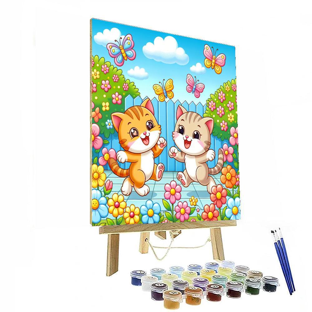 Adventures With Kittens Paint By Color
